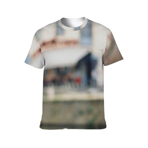 yanfind Adult Full Print T-shirts (men And Women) Aged Architecture Avian Beak Bird Blurred Building Calm Canal Carnivore Channel Charadriiformes