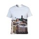 yanfind Adult Full Print T-shirts (men And Women) Aged Architecture Bay Sky Boat Building Cloudy Coast Construction Destination Dwell Embankment