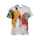 yanfind Adult Full Print T-shirts (men And Women) Adorable Attention Attentive Cloth Space Creature Curious Cute Dog Fluff Funny Fur
