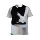 yanfind Adult Full Print T-shirts (men And Women) Adorable Apartment Awake Calm Cat Comfort Cozy Cute Fluff