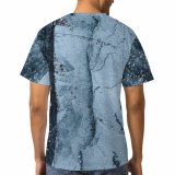yanfind Adult Full Print T-shirts (men And Women) Abstract Aged Boulder Space Crack Daylight Destruct Dry Ecology Formation Geology