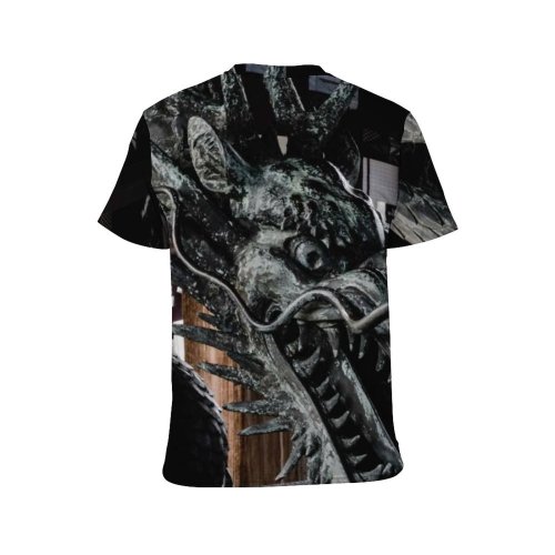 yanfind Adult Full Print T-shirts (men And Women) Ancient Architecture Art Buddhist Chion Fountain Japan Kyoto Metal Metalwork Myth