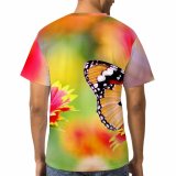 yanfind Adult Full Print T-shirts (men And Women) 4k Bloom Blooming Butterfly Delicate Desktop Flower Garden Flowers Focus