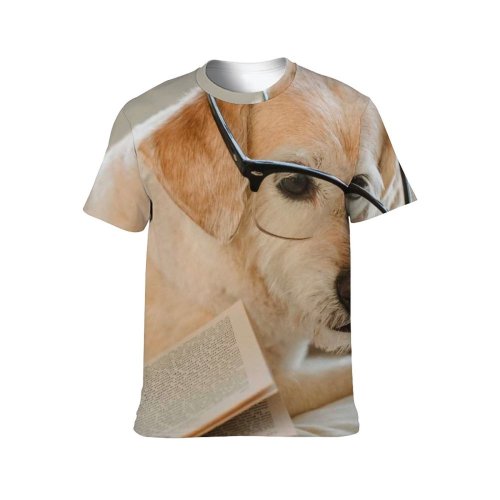 yanfind Adult Full Print T-shirts (men And Women) Adorable Home Bed Blanket Blurred Calm Care Cheerful Comfort Concept Coverlet