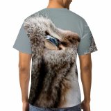 yanfind Adult Full Print T-shirts (men And Women) Adorable Baby British Shorthair Cat Face Curiosity Cute Downy Focus Fur