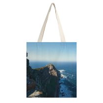 yanfind Great Martin Canvas Tote Bag Double Cliff Outdoors Promontory Ocean Sea Scenery Land Cape Good Coast Shoreline white-style1 38×41cm
