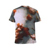 yanfind Adult Full Print T-shirts (men And Women) Aged Autumn Blurred Burial Carve Cement Cemetery Dead Death Dried Dry Fall
