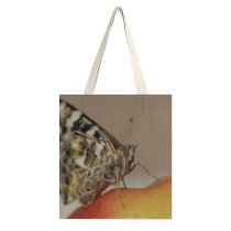 yanfind Great Martin Canvas Tote Bag Double Butterfly Invertebrate Insect Plant Arachnid Moth Apply Lady Macro Photo white-style1 38×41cm