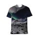 yanfind Adult Full Print T-shirts (men And Women) Amazing Astronomy Atmosphere Aurora Borealis Bay Beach Cloudy Coast Coastline Destination Evening