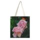 yanfind Great Martin Canvas Tote Bag Double Flower Plant Rose Szeged Hungary Geranium Public Domain white-style1 38×41cm