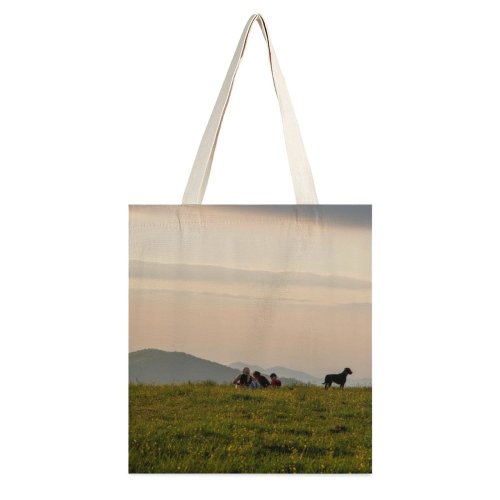 yanfind Great Martin Canvas Tote Bag Double Field Outdoors Grassland Farm Countryside Rural Meadow Max Patch Spring Creek Nc white-style1 38×41cm