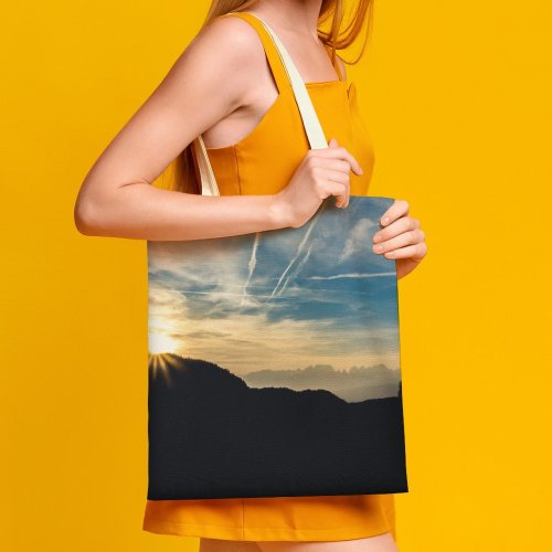 yanfind Great Martin Canvas Tote Bag Double Cloud Sky Outdoors Trentino white-style1 38×41cm