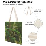 yanfind Great Martin Canvas Tote Bag Double Butterfly Insect Invertebrate Monarch Marina Gardens Drive Flower Dome Singapore white-style1 38×41cm