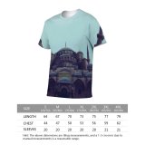 yanfind Adult Full Print T-shirts (men And Women) Aged Ancient Arch Arched Architecture Belief Building City Clear Column Construction