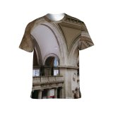 yanfind Adult Full Print T-shirts (men And Women) Aged Arch Arched Architecture Archway Art Attract Building Ceiling Classic Classy Column