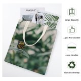 yanfind Great Martin Canvas Tote Bag Double Butterfly Insect Invertebrate Perch Bug Plant Moth Wing Leaves Leaf Macro Botanic white-style1 38×41cm