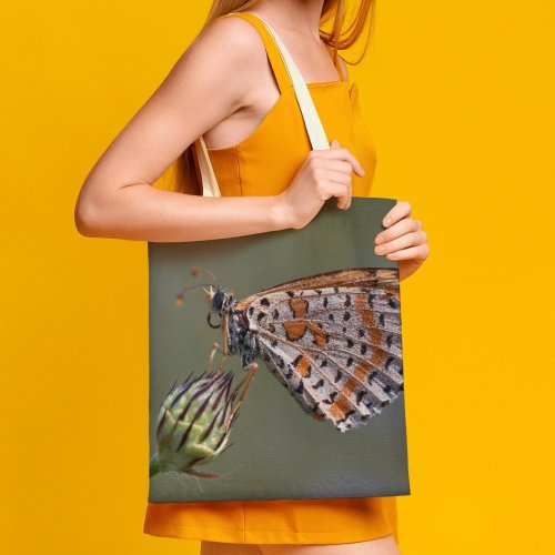 yanfind Great Martin Canvas Tote Bag Double Butterfly Insect Invertebrate Plant Flower Birds white-style1 38×41cm