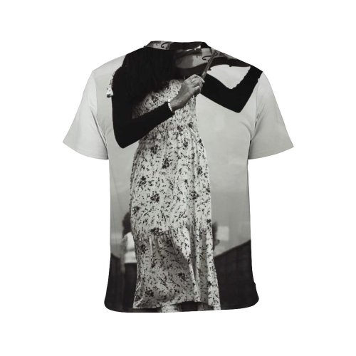 yanfind Adult Full Print T-shirts (men And Women) Acoustic Anonymous Art Artist Bw Classic Compose Concentrate Creative Entertain Faceless