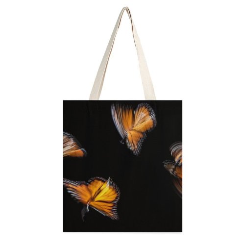 yanfind Great Martin Canvas Tote Bag Double Butterfly Pismo Beach United States HQ Apidae Bee Insect Invertebrate Hornet Andrena white-style1 38×41cm
