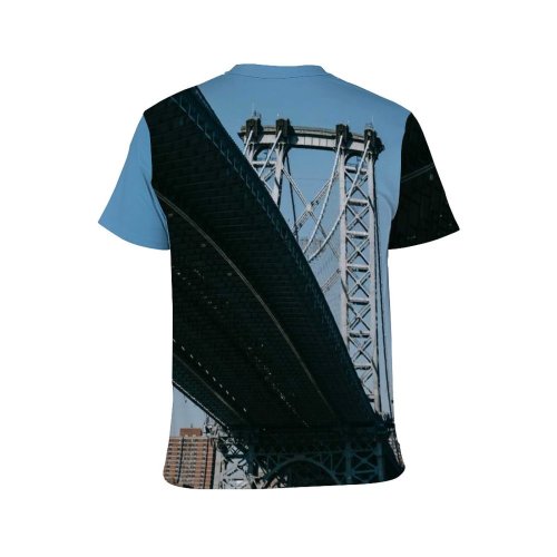yanfind Adult Full Print T-shirts (men And Women) America Bay Building Cable Center Central City Commerce Construction Development District