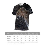 yanfind Adult Full Print T-shirts (men And Women) Adorable Attentive Blurred Branch Calm Carnivore Creature Danger Daytime Elegant Fauna