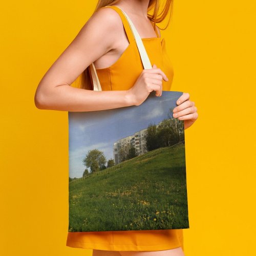 yanfind Great Martin Canvas Tote Bag Double Field Grassland Outdoors Countryside Farm Rural Meadow Grass Plant Novopolotsk Беларусь Pasture white-style1 38×41cm