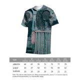 yanfind Adult Full Print T-shirts (men And Women) Abandoned Aged Architecture Barrier Building Cabin Combination Construction Corrosion Creepy Destruct Detail