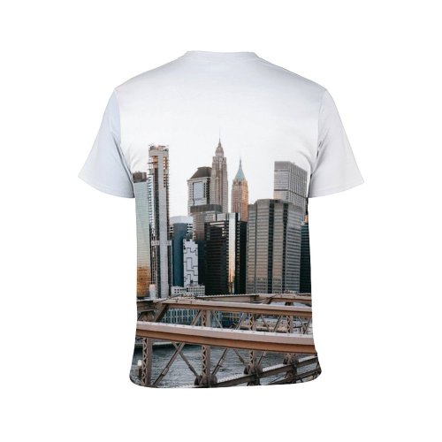 yanfind Adult Full Print T-shirts (men And Women) America Architecture Automobile Brooklyn Building Canal Car Center Channel City Cityscape