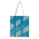 yanfind Great Martin Canvas Tote Bag Double Building Wrocaw Poland Exterior Cloud Sky Mirror Wall Checkerboard Reflection Aqua white-style1 38×41cm