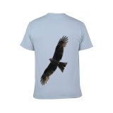 yanfind Adult Full Print T-shirts (men And Women) Altitude Avian Beak Bird Watching Sky Calm Clear Cloudless Creature Daylight