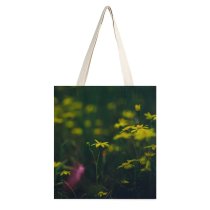 yanfind Great Martin Canvas Tote Bag Double Field Grassland Outdoors Plant Countryside Farm Meadow Rural Daisies Daisy Flower white-style1 38×41cm