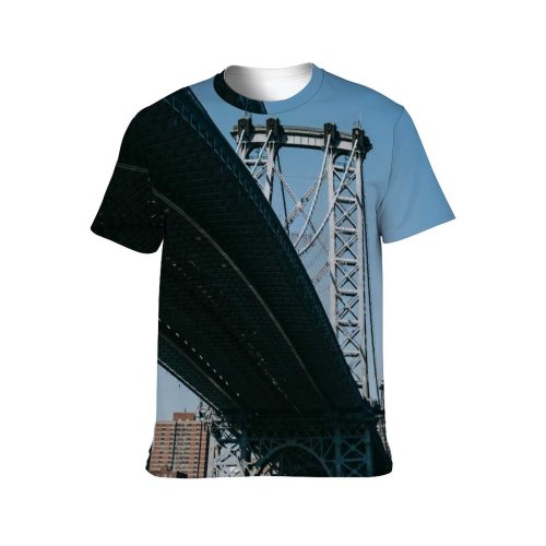 yanfind Adult Full Print T-shirts (men And Women) America Bay Building Cable Center Central City Commerce Construction Development District