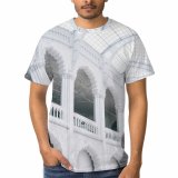 yanfind Adult Full Print T-shirts (men And Women) Aged Applied Arch Architecture Art Balcony Budapest Building Ceiling Column Decor