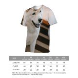 yanfind Adult Full Print T-shirts (men And Women) Adorable Akita Inu Anonymous Apartment Armchair Home Carpet Creature Crop