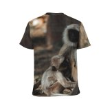 yanfind Adult Full Print T-shirts (men And Women) Affection Africa Baby Biology Blurred Care Child Childhood Creature Cuddle Cute Daylight