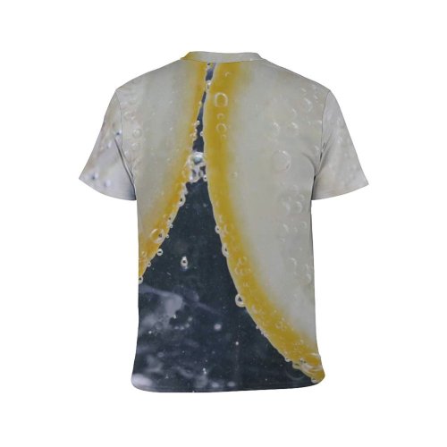 yanfind Adult Full Print T-shirts (men And Women) Bubbles Beverage Citrus Clean Clear Cocktail Crystal Delicious Detox Fizz Flavor