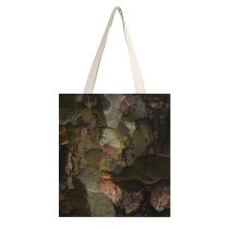 yanfind Great Martin Canvas Tote Bag Double Cave Thame Uk Art HQ Texturised Oldtree Old Wildlife Spectrum Earthy Colour white-style1 38×41cm