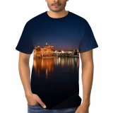 yanfind Adult Full Print T-shirts (men And Women) Ancient Architecture Belief Building Castle Cathedral Church City Construction Dome Dusk
