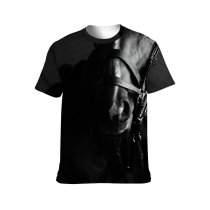 yanfind Adult Full Print T-shirts (men And Women) Adorable Barn Blurred Bridle Bw Calm Care Countryside Creature Cute Daytime