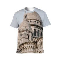 yanfind Adult Full Print T-shirts (men And Women) Aged Ancient Attract Basilica Building Capital Cathedral Catholic Church City Construction