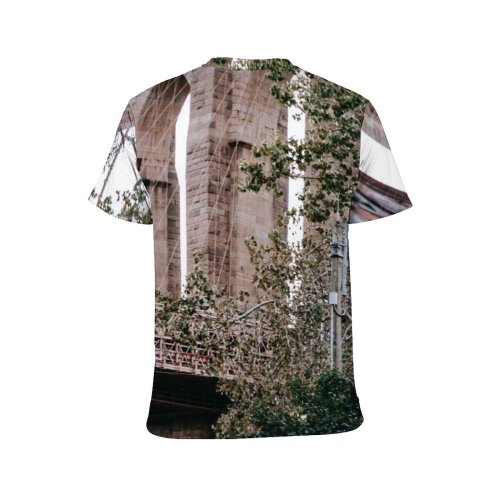 yanfind Adult Full Print T-shirts (men And Women) Accommodation Aged America Architecture Attract Brooklyn Building City Cityscape Construction Daylight
