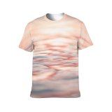 yanfind Adult Full Print T-shirts (men And Women) Abstract Amazing Aqua Azure Bay Calm Space Dawn Dusk Evening