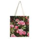 yanfind Great Martin Canvas Tote Bag Double Plant Rose Flower Geranium Maragheh East Province Iran Petal Peony Public white-style1 38×41cm