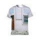 yanfind Adult Full Print T-shirts (men And Women) Accommodation Apartment Architecture Area Block Building City Community Complex Construction Contemporary Daylight