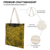 yanfind Great Martin Canvas Tote Bag Double Dill Flora Plant Seasoning Flower Depth Field Tree Wheat Flowers Filed white-style1 38×41cm
