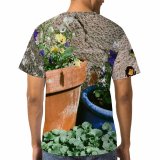 yanfind Adult Full Print T-shirts (men And Women) Aged Architecture Bloom Botanic Botany Building Calm Cultivate Daylight Decorative Delicate