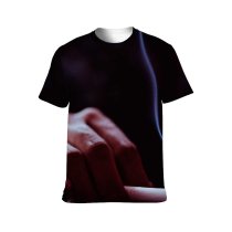 yanfind Adult Full Print T-shirts (men And Women) Addict Anonymous Bad Brunette Cigarette Confident Crop Dark Faceless Female