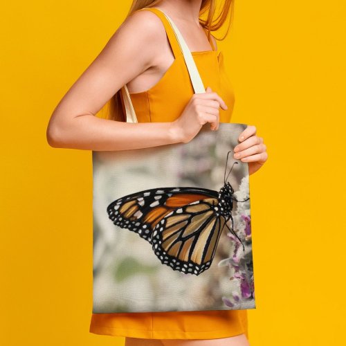 yanfind Great Martin Canvas Tote Bag Double Butterfly Insect Invertebrate Monarch Plant Flower Bee Honey Garden white-style1 38×41cm