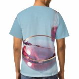yanfind Adult Full Print T-shirts (men And Women) Alcohol Party Glass Luxury Wine Drop Still Liquid Crystal