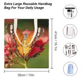 yanfind Great Martin Canvas Tote Bag Double Butterfly Insect Monarch Invertebrate Creative Commons white-style1 38×41cm